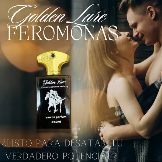 CONQUISTA COMO NUNCA: Golden Lure perfume con feromonas + Envío GRATIS