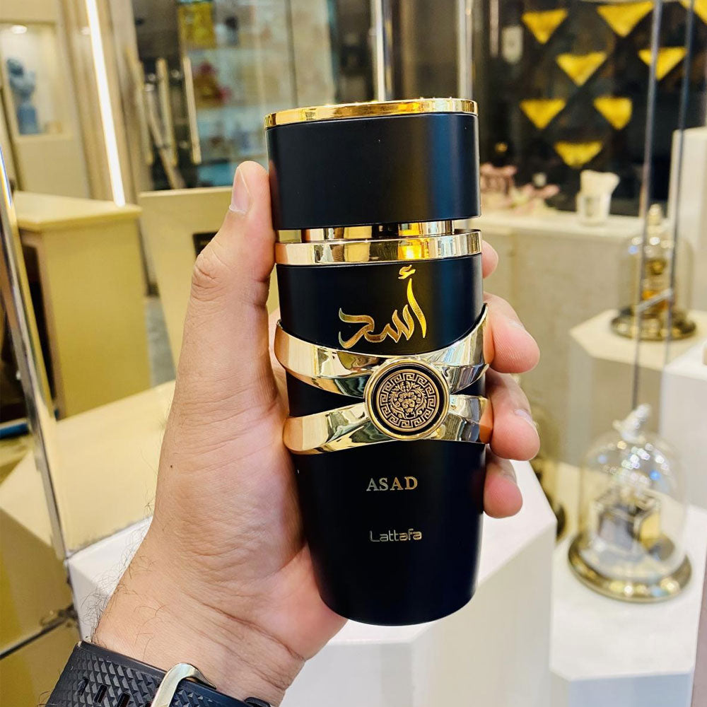 Lattafa Asad 100 ML + Perfumero GRATIS + Envío GRATIS.
